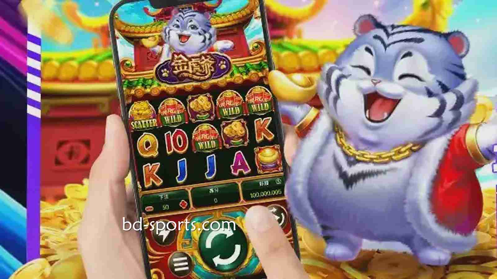 南宫体育《金虎爷》老虎机最高赔率2000倍，你心动了吗？