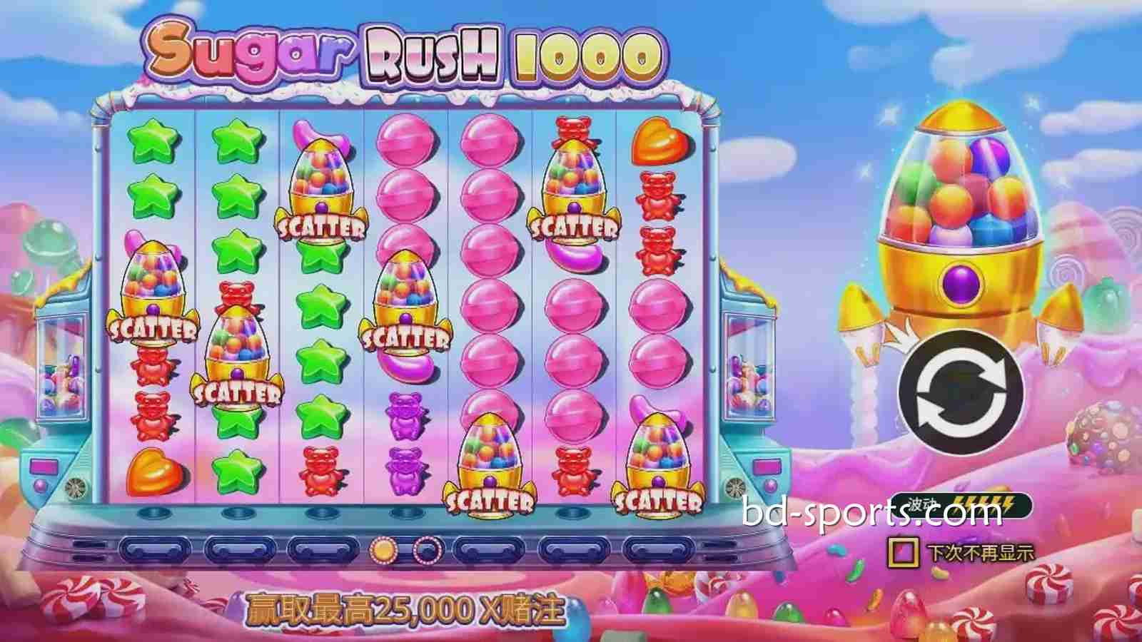 南宫体育：《极速糖果1000》游戏带你进入甜蜜的糖果世界